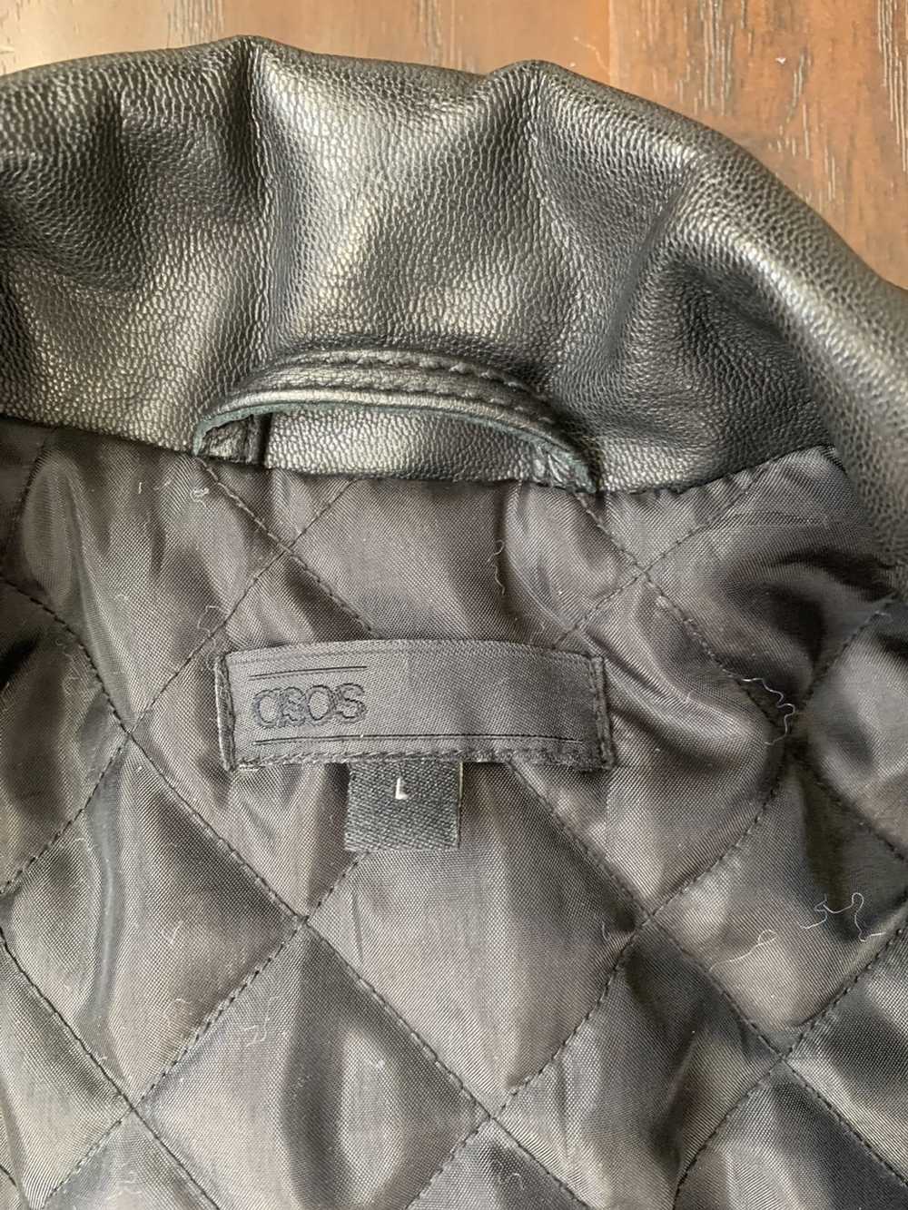 Asos Leather Biker Jacket - image 4