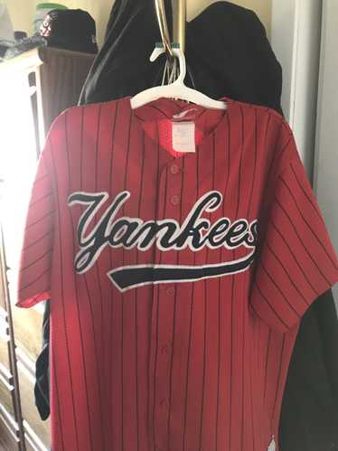 New York Yankees MLB Majestic Pinstripe Men's Replica Team Jersey Size  2X