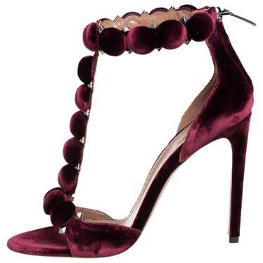 Alaïa Velvet sandal - image 1