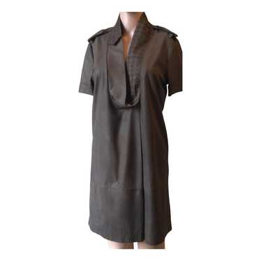 Rachel Roy Leather mid-length dress