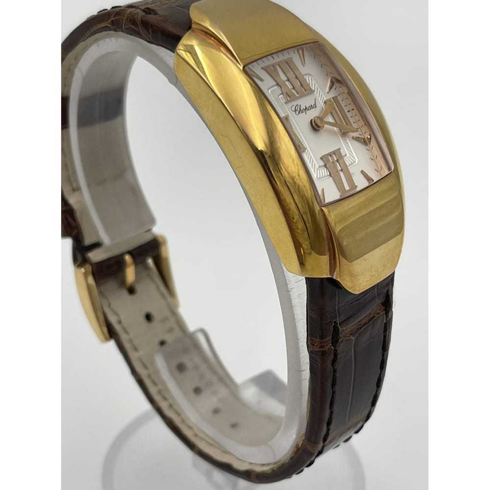 Chopard La Strada yellow gold watch - image 3