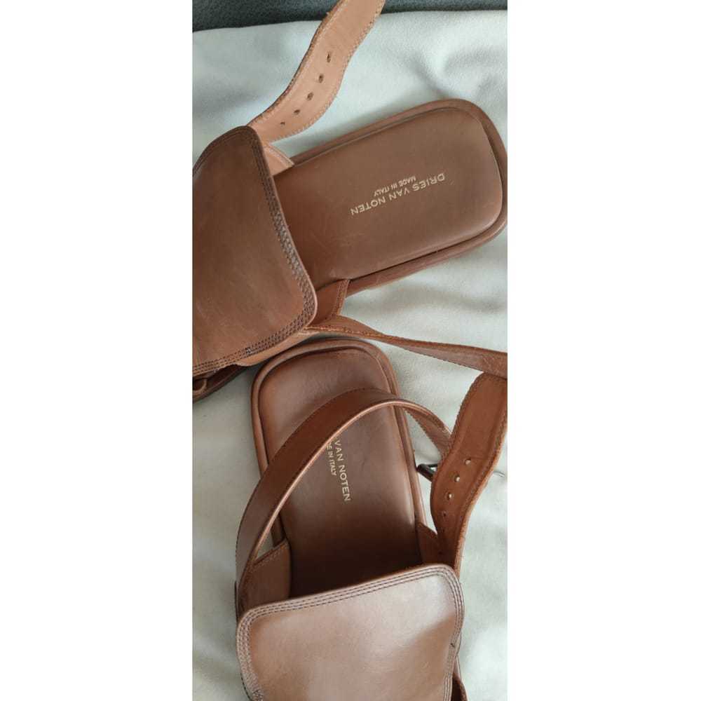 Dries Van Noten Leather sandals - image 6
