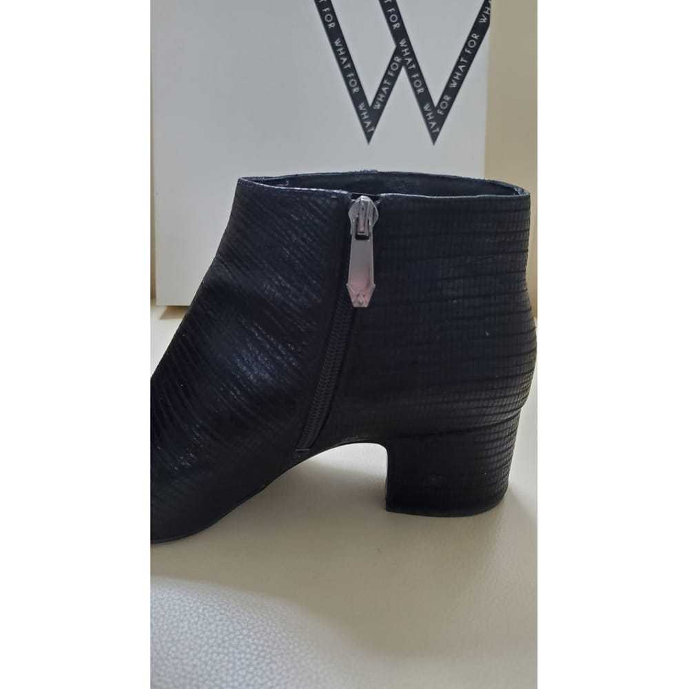 What For Leather ankle boots - image 5