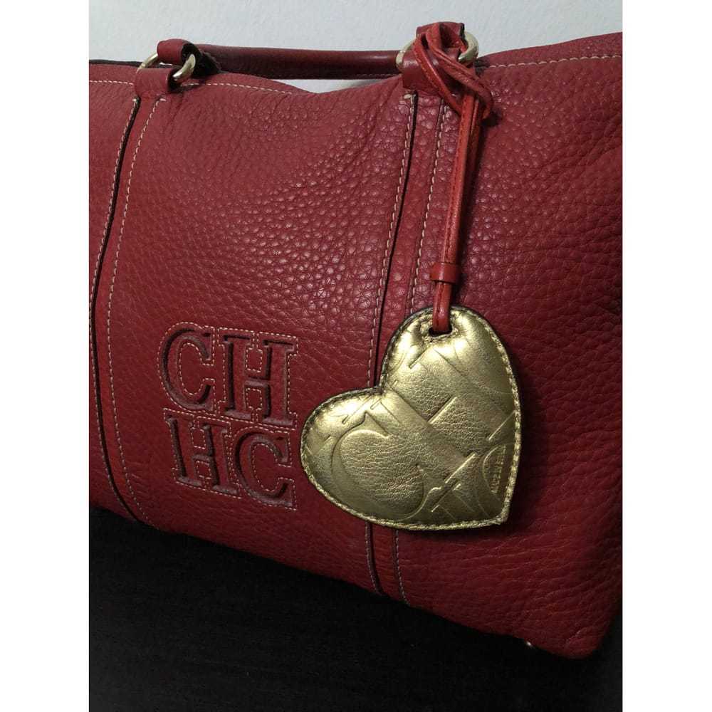 Carolina Herrera Leather key ring - image 5