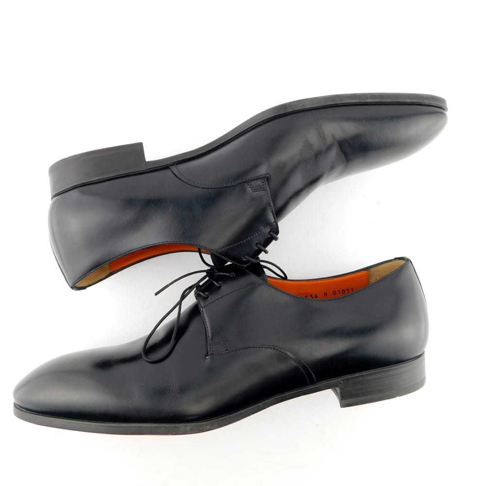 Santoni Leather lace ups - image 6