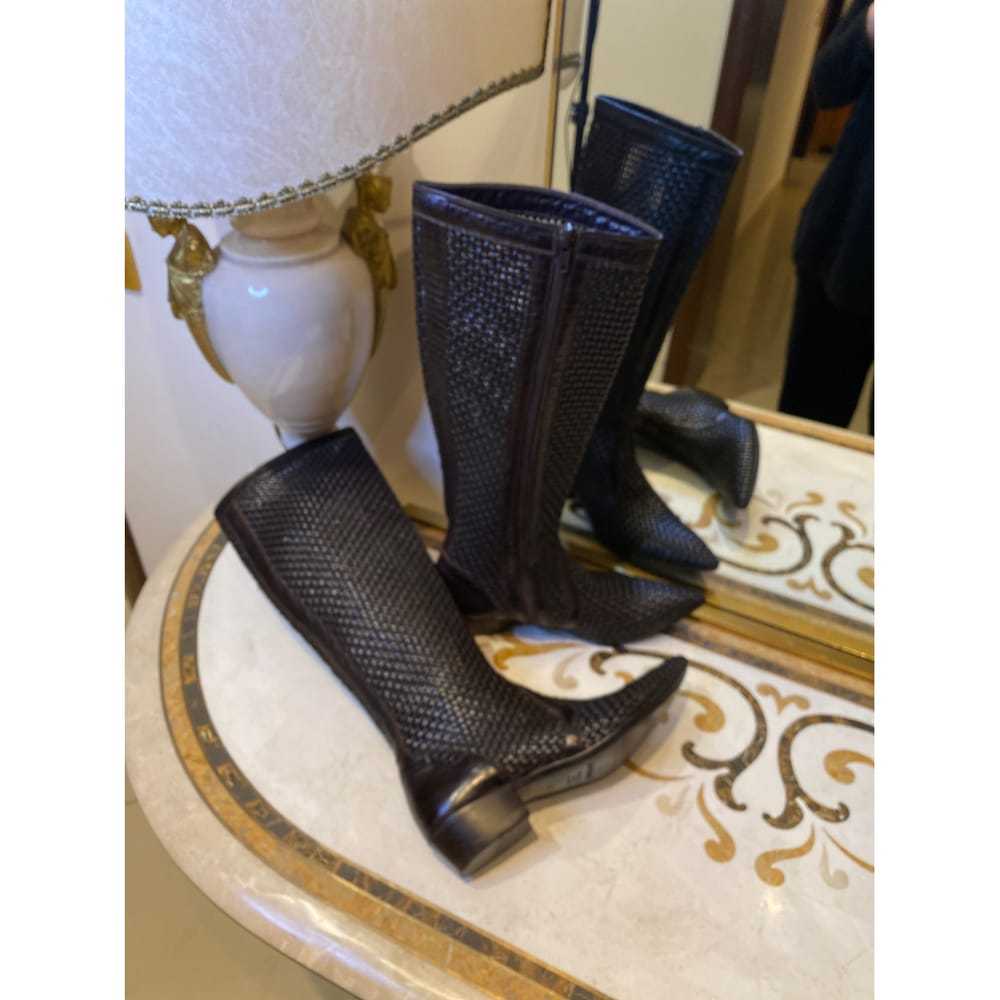Gianni Barbato Leather riding boots - image 2