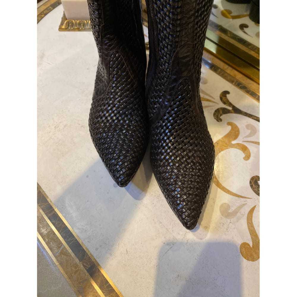 Gianni Barbato Leather riding boots - image 4