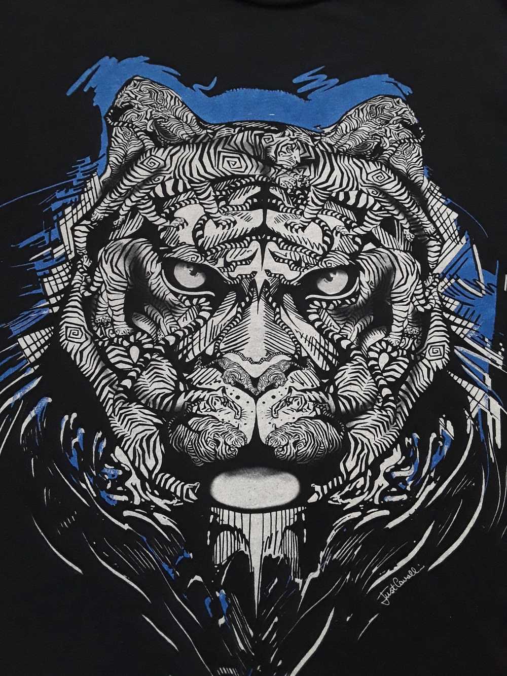 Just Cavalli Just Cavalli Tiger Logo T Shirt - image 3