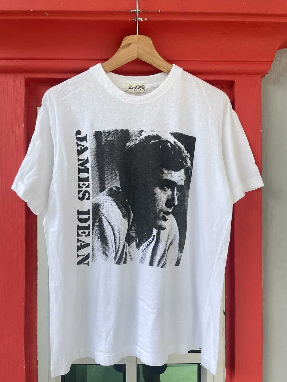 Band Tees × Vintage Vintage 90s James Dean Tshirt - image 1