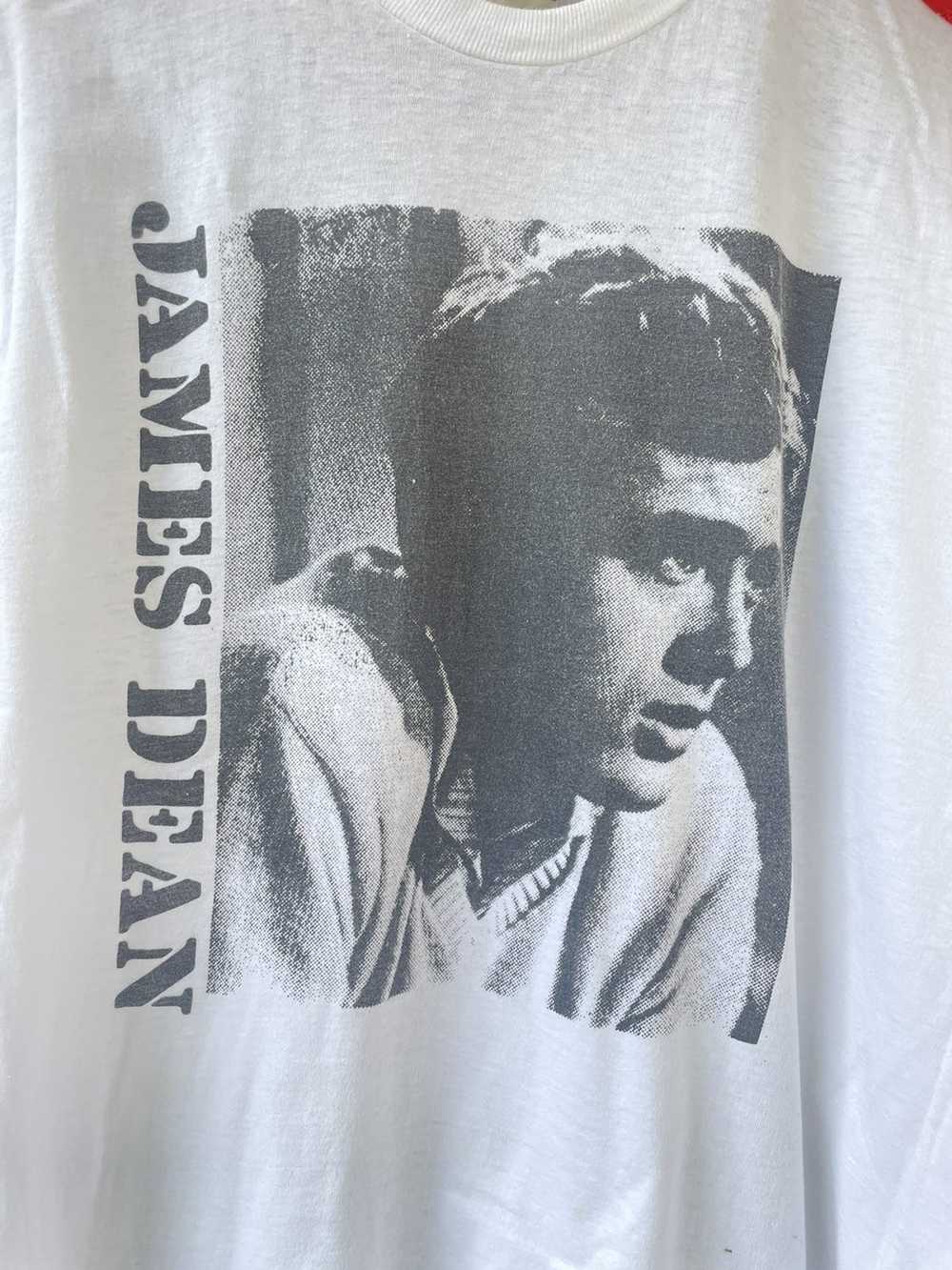 Band Tees × Vintage Vintage 90s James Dean Tshirt - image 2