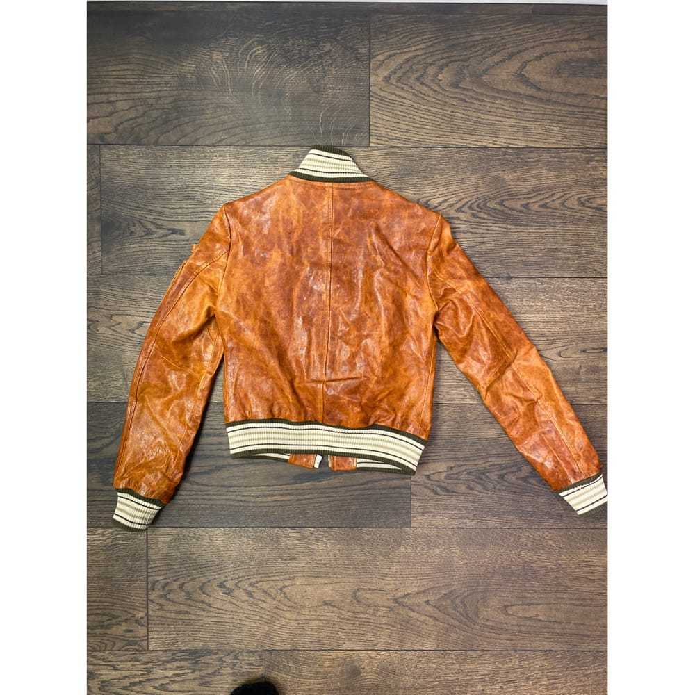 D&G Leather biker jacket - image 5