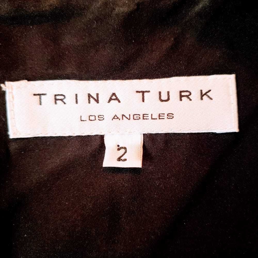 Trina Turk Silk mid-length dress - image 7