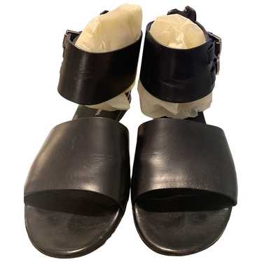 Costume National Leather sandal