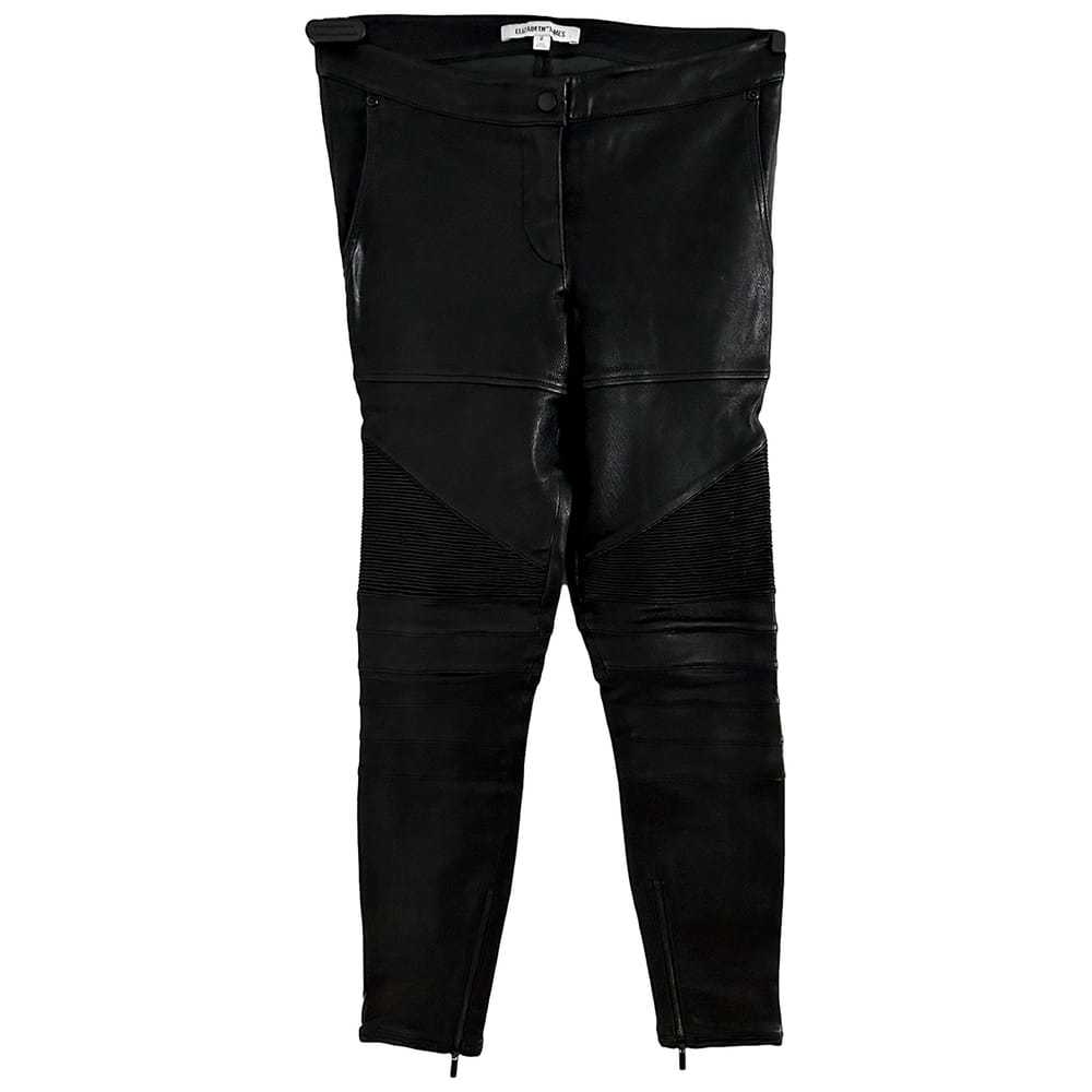 Elizabeth And James Leather slim pants - image 1