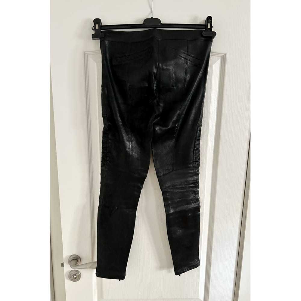 Elizabeth And James Leather slim pants - image 4