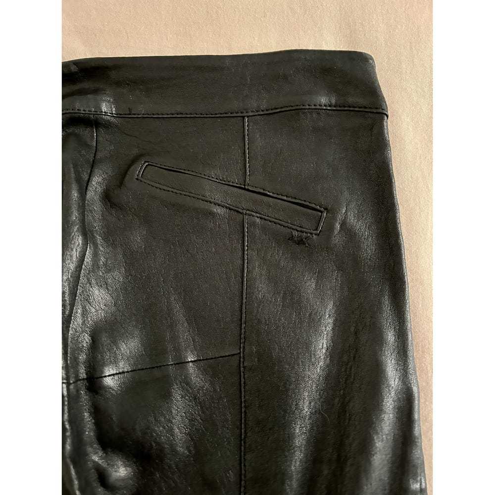 Elizabeth And James Leather slim pants - image 7