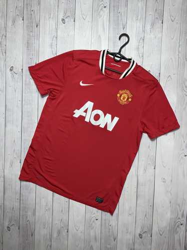 Nike, Shirts, Vintage Manchester United Jersey Chicharito 21 Vintage  Soccer Jersey Nike Aon