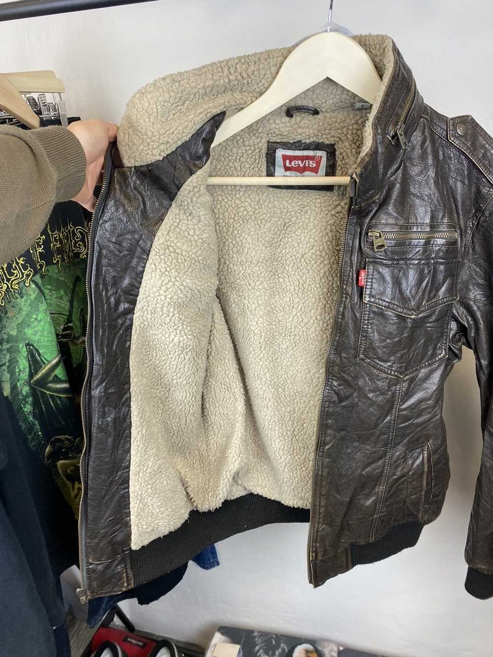 Leather Jacket × Levi's × Vintage Vintage Levi’s … - image 5