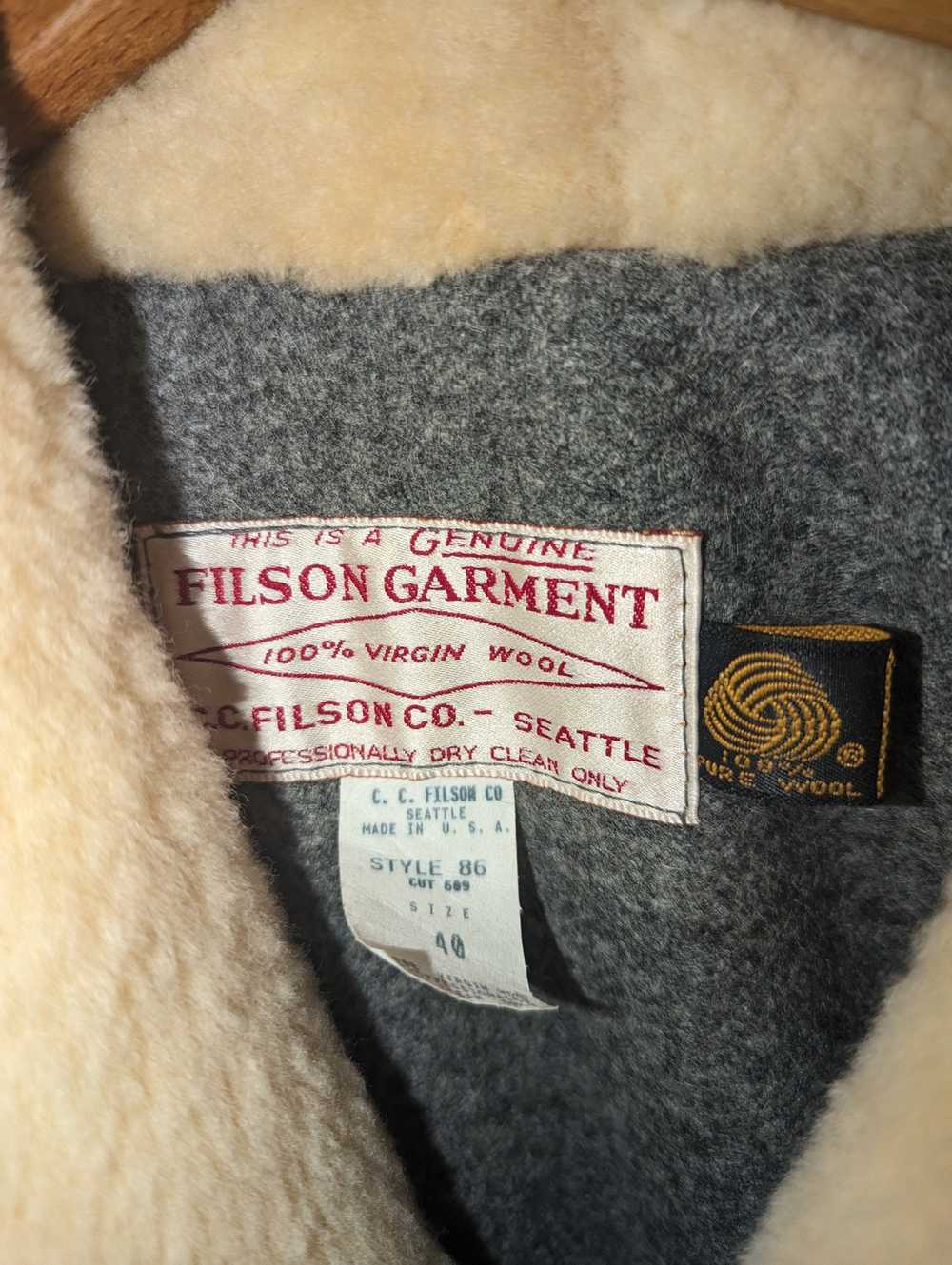 Filson Vintage Filson Sherpa coat - image 2