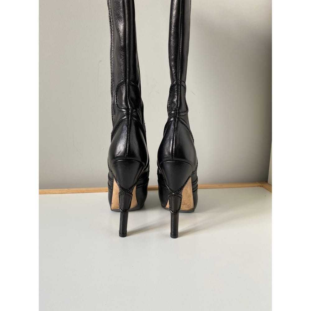John Galliano Leather boots - image 4