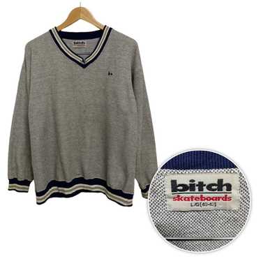 Bitch skateboards sweatshirt mens - Gem