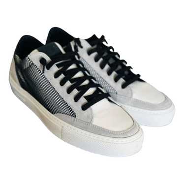 P448 Leather low trainers - image 1