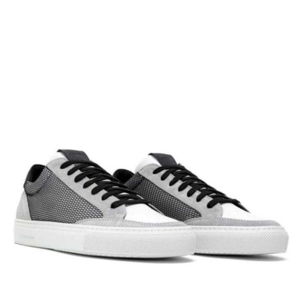 P448 Leather low trainers - image 3