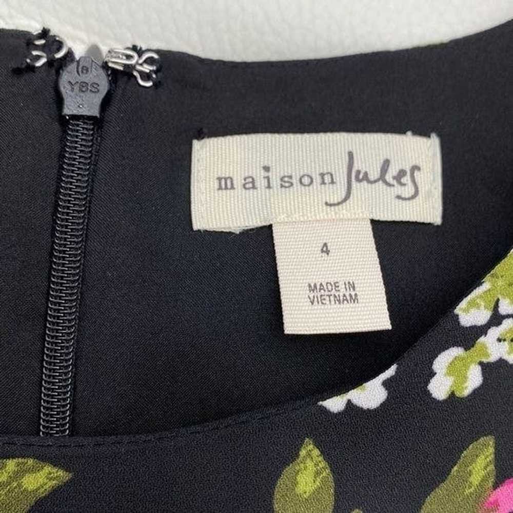 Other Maison Jules Floral Sleeveless Shift Dress … - image 10