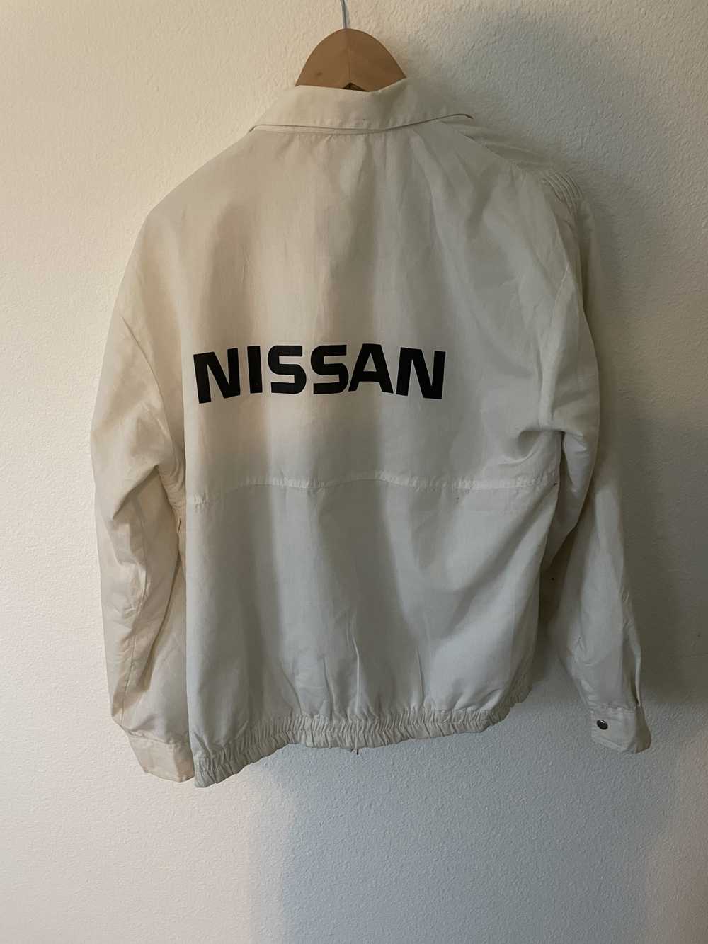 Vintage RARE Vintage Japanese NISSAN jacket SIGNED - image 1