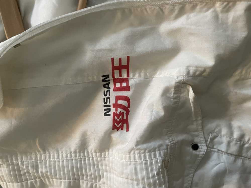 Vintage RARE Vintage Japanese NISSAN jacket SIGNED - image 3