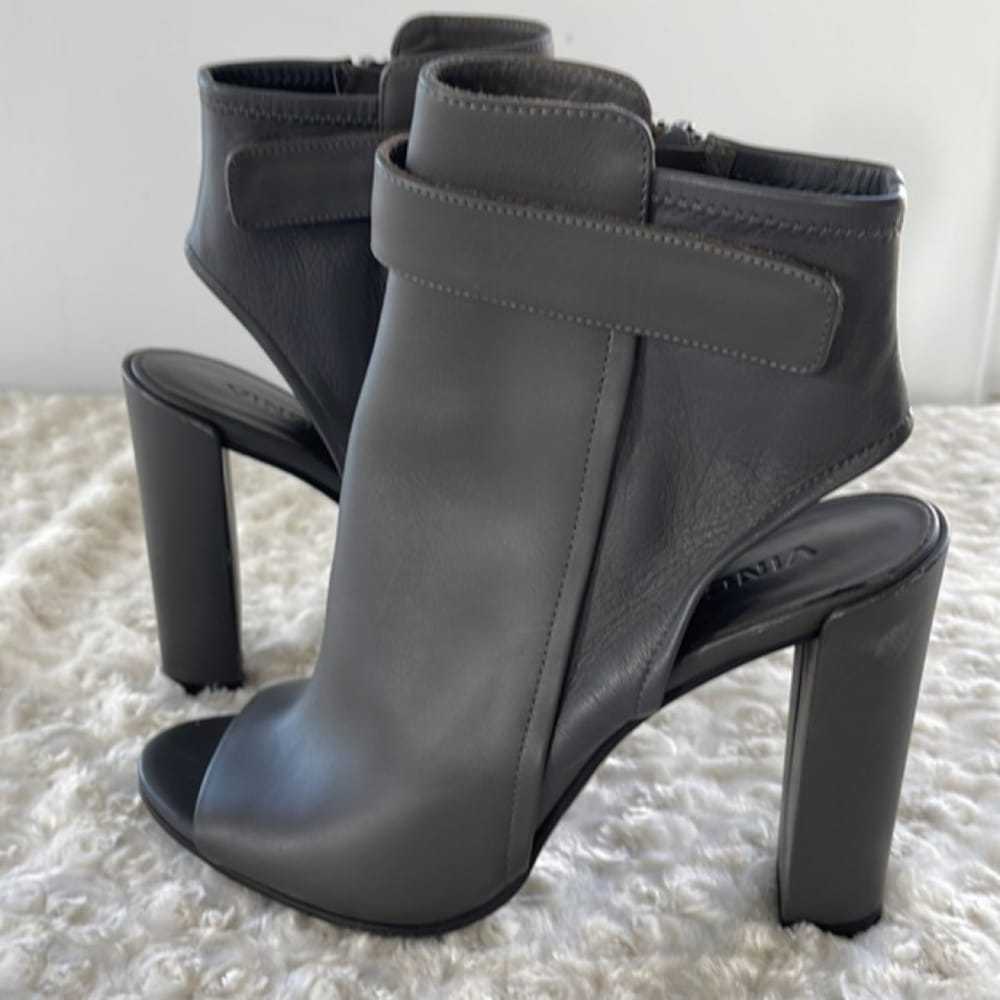 Vince Leather ankle boots - image 3