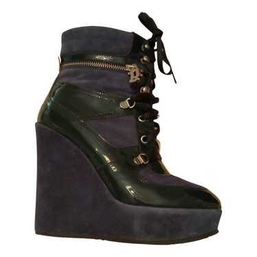 Galliano Leather ankle boots - image 1