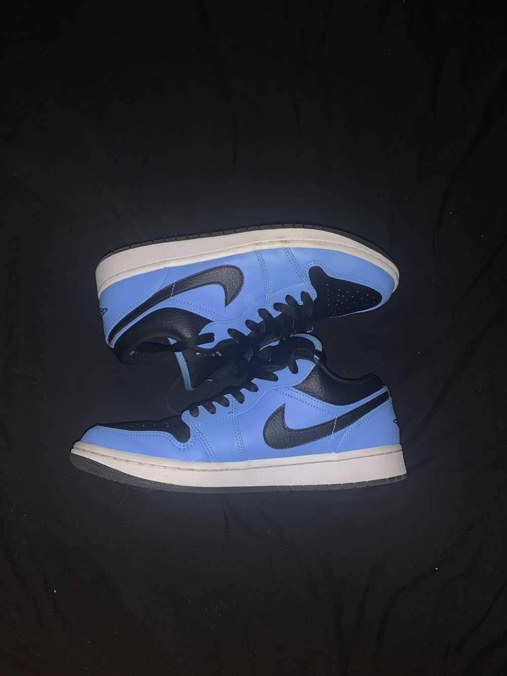 Jordan Brand × Nike Jordan 1 low unc blue black - image 4