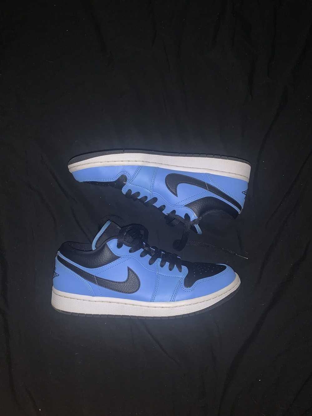 Jordan Brand × Nike Jordan 1 low unc blue black - image 5