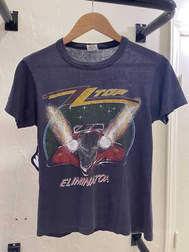 Vintage 1983 ZZ TOP Eliminator Tour T-Shirt