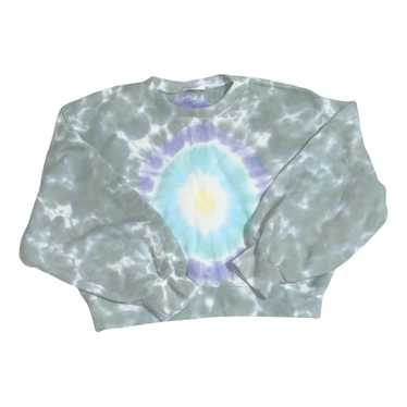 Agolde Tie Dye hotsell Balloon Sleeve Sweatshirt Size M 100% Cotton Crewneck Pullover