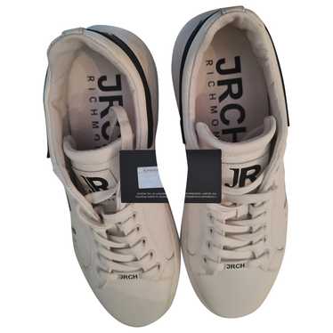 John Richmond Leather low trainers - image 1