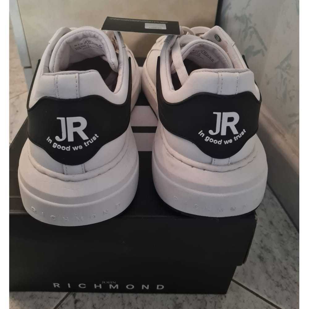 John Richmond Leather low trainers - image 8