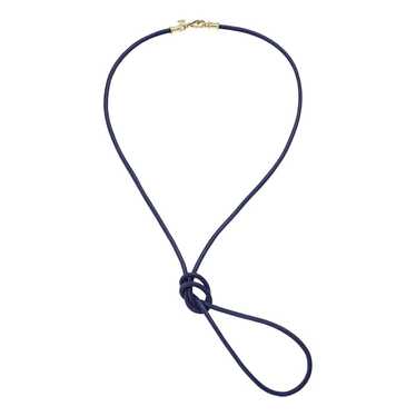 Temple St Clair Leather necklace