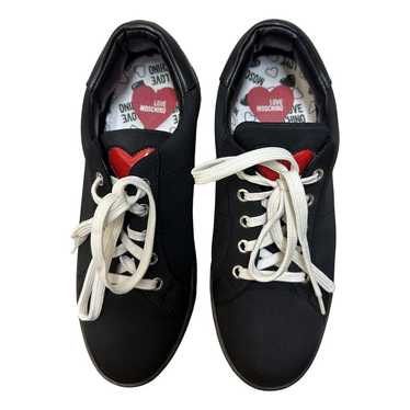 Moschino Love Cloth trainers