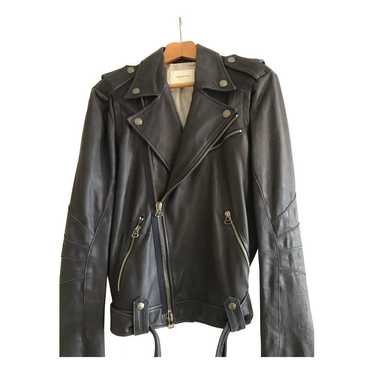 Mens pierre balmain/leather jacket - Gem