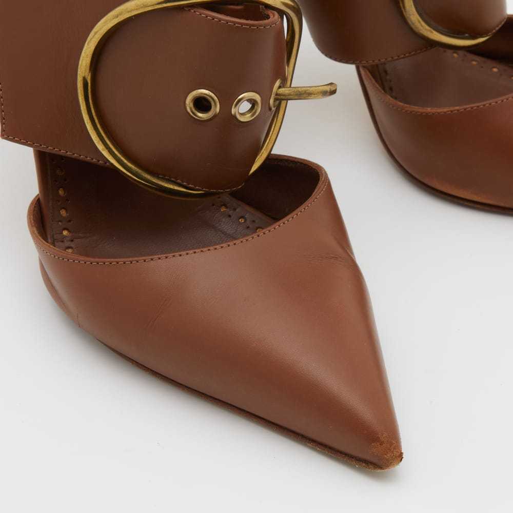 Manolo Blahnik Leather sandal - image 6