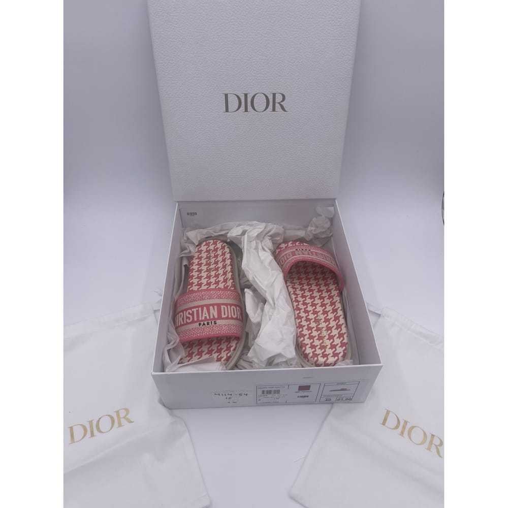 Dior Dway leather mules - image 3