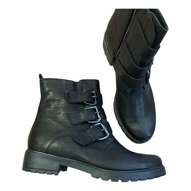 Barneys Leather biker boots