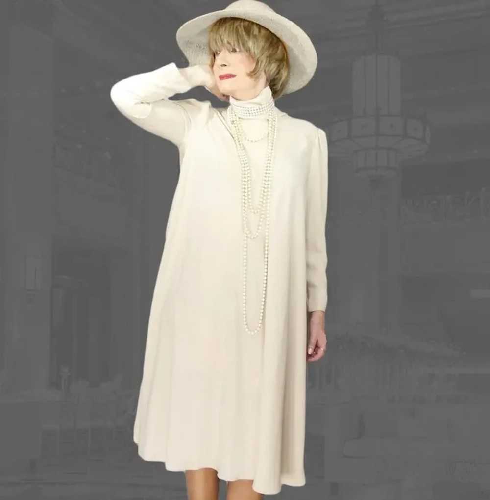 Loose Dressy Dress Long Sleeve Tent Shift, Mother… - image 8