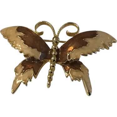 AAI Enamel Butterfly Pin