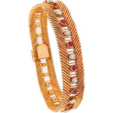 Bvlgari Milano 1950 Bracelet In 18Kt Gold With 5.… - image 1