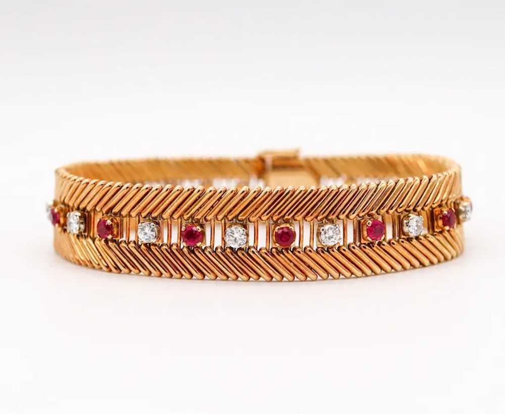 Bvlgari Milano 1950 Bracelet In 18Kt Gold With 5.… - image 5