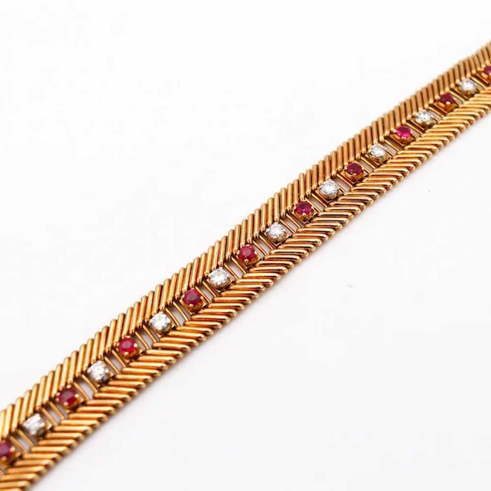 Bvlgari Milano 1950 Bracelet In 18Kt Gold With 5.… - image 7