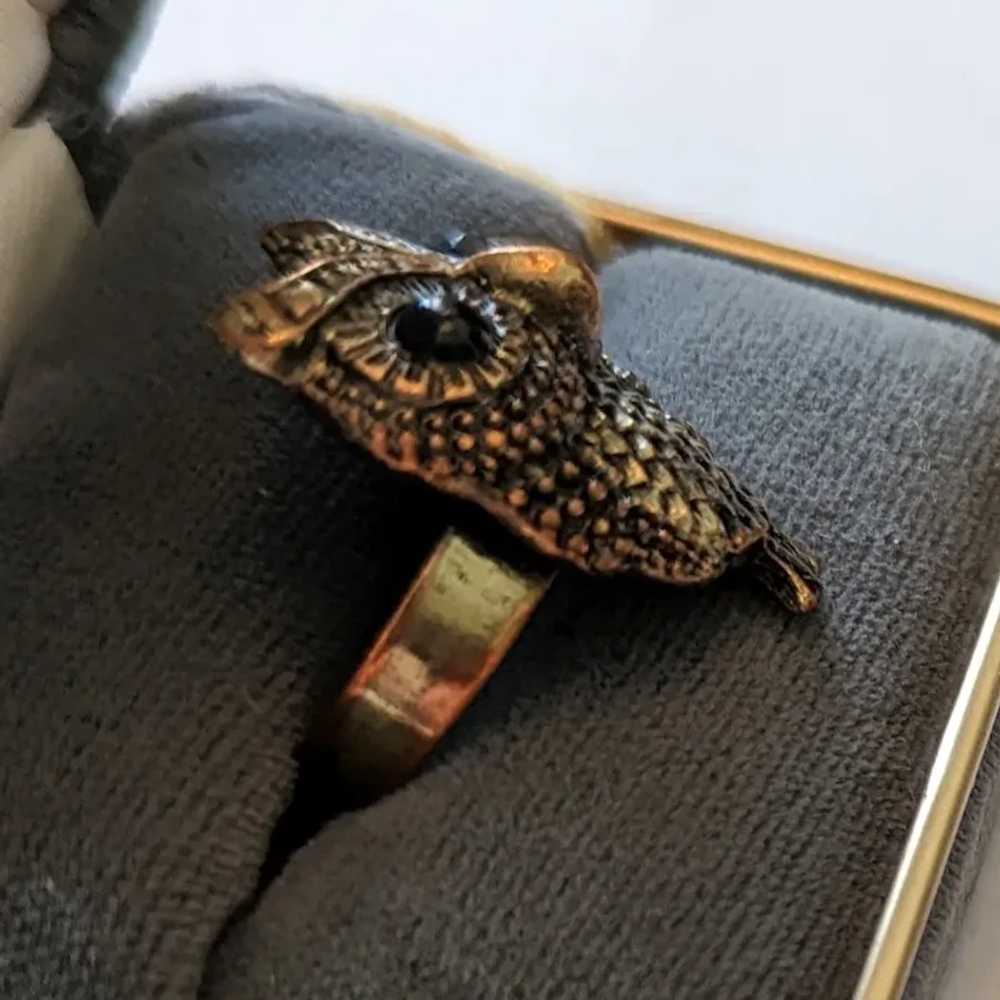 Fun Fashion Owl Ring - image 2